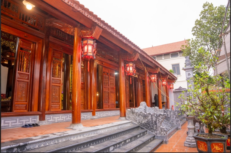 Khánh thành di tích lịch sử văn hóa đình làng Phú Hạnh xã Thượng Trưng.