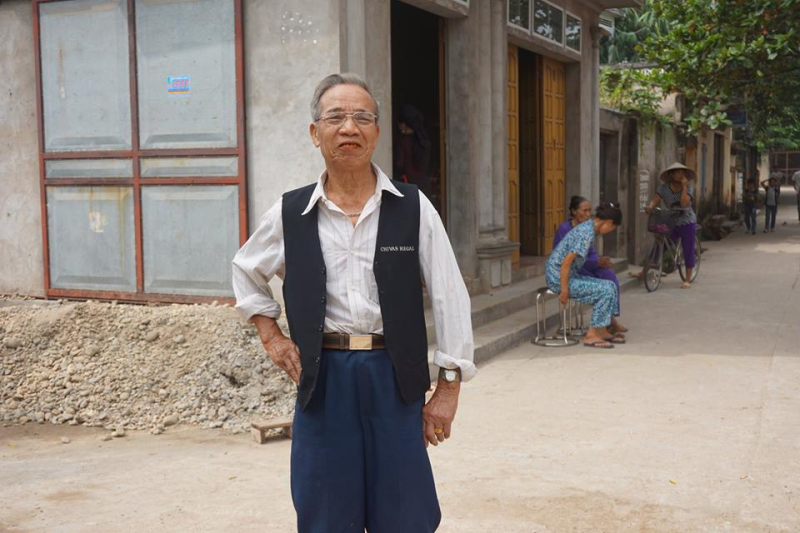 Cụ Chính một trong những đại thụ của Làng