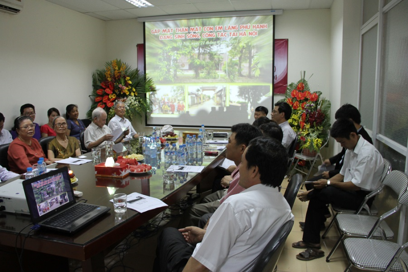 Gặp mặt con em làng Hạnh tại Hà Nội năm 2015